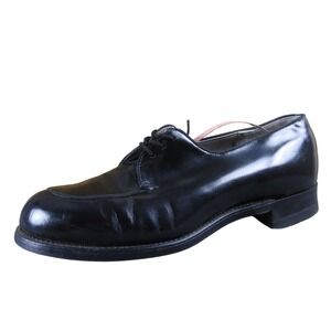 Craddock-Terry Women's 9.5B High-Gloss Military Uniform Dress Shoes Black Oxford